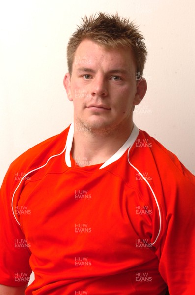 22.06.07 - Wales Rugby Preliminary World Cup Squad Portraits - Matthew Rees 