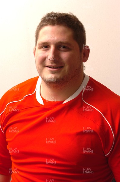 22.06.07 - Wales Rugby Preliminary World Cup Squad Portraits - Rhys Thomas 