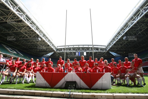 10.08.07 - Sport... The Wales Rugby World Cup Squad at the Millennium Stadium in Cardiff at press conference.. 