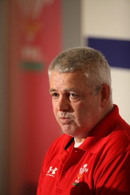 16.03.10 ... Wales Rugby Press Conference -  Wales' coach Warren Gatland during press conference 