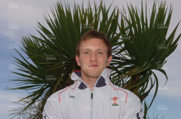 20.11.07 - Wales Rugby Press Conference - Morgan Stoddart who will win his first Wales cap against South Africa on Saturday 