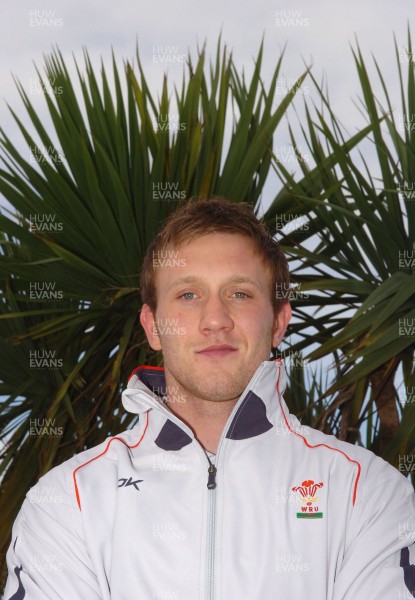 20.11.07 - Wales Rugby Press Conference - Morgan Stoddart who will win his first Wales cap against South Africa on Saturday 