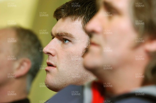 220206 - Wales Rugby - Wales captain Michael Owen ahead of his side's clash against Ireland  