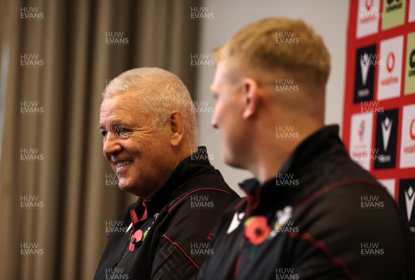 021123 - Wales Rugby Press Conference in the week leading to their game against the Barbarians - Head Coach Warren Gatland speaks to the media