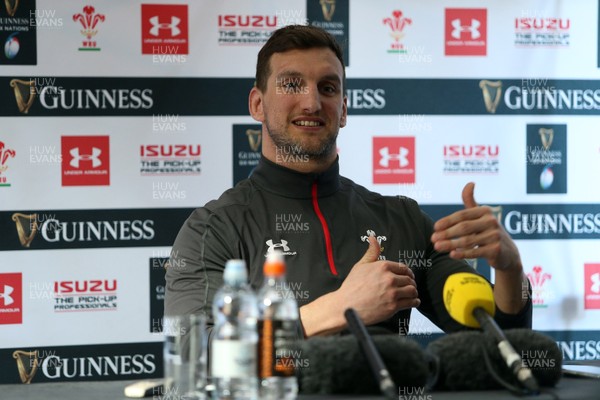 030320 - Wales Rugby Press Conference - Coach Sam Warburton talks to the media