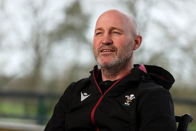 060224 - Wales Rugby Press Conference in the week leading up to their 6 Nations games against England - Alex King, Attack Coach speaks to the media