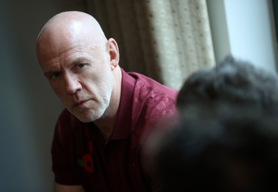 071125 - Picture shows Steve Tandy, Head Coach speaking during a press conference as he announces his first team for this years Quilter Nations Series
