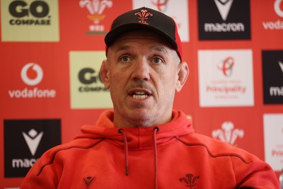 080726 - Picture shows Wales Scrum Coach Paul James speaking to the media in Buenos Aires, Argentina ahead of their game this weekend