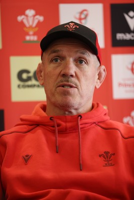 080726 - Picture shows Wales Scrum Coach Paul James speaking to the media in Buenos Aires, Argentina ahead of their game this weekend