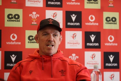 080726 - Picture shows Wales Scrum Coach Paul James speaking to the media in Buenos Aires, Argentina ahead of their game this weekend