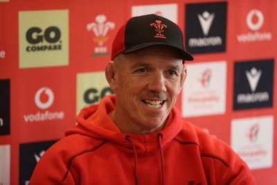 080726 - Picture shows Wales Scrum Coach Paul James speaking to the media in Buenos Aires, Argentina ahead of their game this weekend