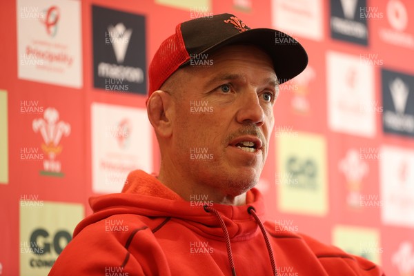 080726 - Picture shows Wales Scrum Coach Paul James speaking to the media in Buenos Aires, Argentina ahead of their game this weekend