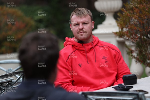 080726 - Picture shows Dewi Lake speaking to the media in Buenos Aires, Argentina ahead of their game this weekend