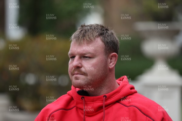 080726 - Picture shows Dewi Lake speaking to the media in Buenos Aires, Argentina ahead of their game this weekend