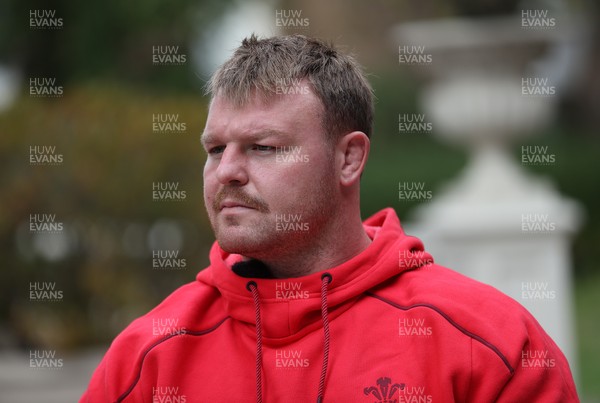080726 - Picture shows Dewi Lake speaking to the media in Buenos Aires, Argentina ahead of their game this weekend