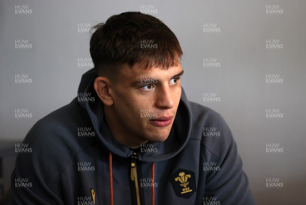 100325 - Wales Rugby Press Conference - Dafydd Jenkins speaks to the media today