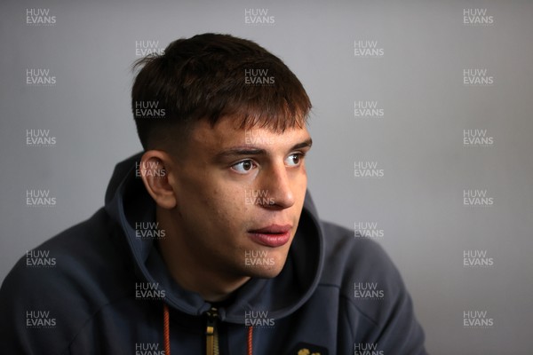 100325 - Wales Rugby Press Conference - Dafydd Jenkins speaks to the media today