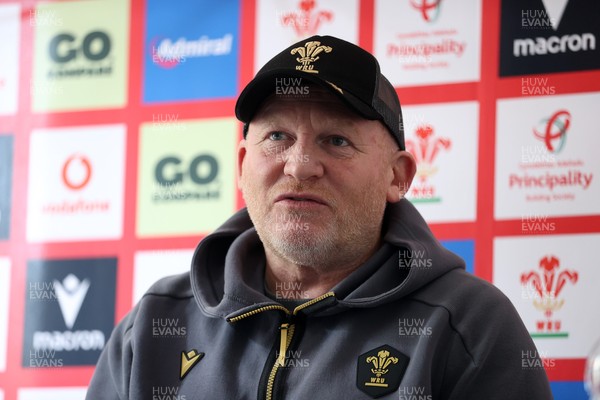 100325 - Wales Rugby Press Conference - Neil Jenkins, Skills Coach speaks to the media today