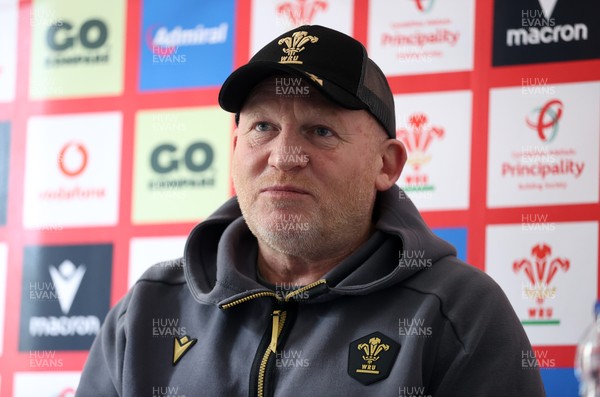 100325 - Wales Rugby Press Conference - Neil Jenkins, Skills Coach speaks to the media today