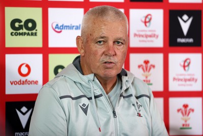 100823 - Wales Rugby Press Conference in the week leading up to their Rugby World Cup warm up game with England - Head Coach Warren Gatland speaks to the media