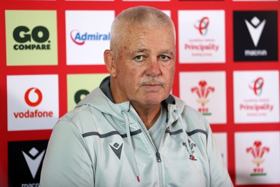 100823 - Wales Rugby Press Conference in the week leading up to their Rugby World Cup warm up game with England - Head Coach Warren Gatland speaks to the media