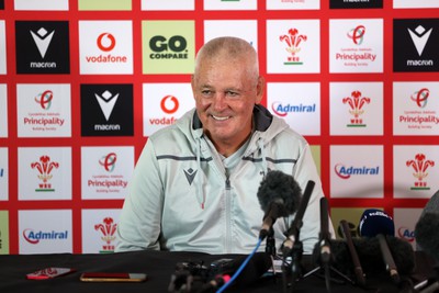 100823 - Wales Rugby Press Conference in the week leading up to their Rugby World Cup warm up game with England - Head Coach Warren Gatland speaks to the media