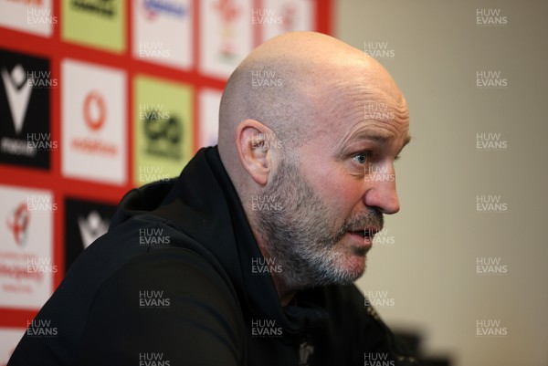 130324 - Wales Rugby Press Conference - Alex King, Attack Coach speaks to the media