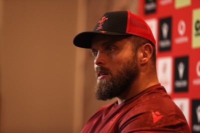 140726 - Nicky Smith speaks to the media during a press conference in the week ahead of their game against South Africa