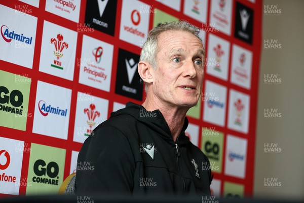 200224 - Wales Rugby Press Conference in the week leading up to their 6 Nations game against Ireland - Rob Howley speaks to the press