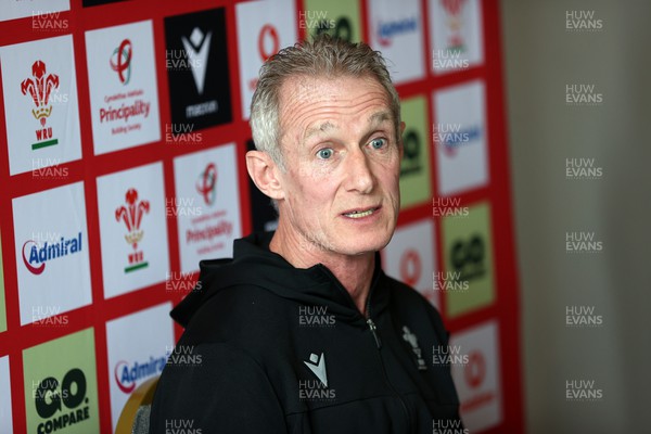 200224 - Wales Rugby Press Conference in the week leading up to their 6 Nations game against Ireland - Rob Howley speaks to the press