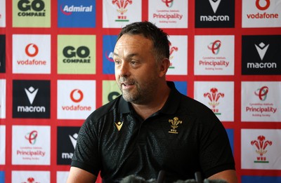 200525 - Wales Interim Head Coach Matt Sherratt during a Press Conference to announce Wales’ squad for their summer tour to Japan