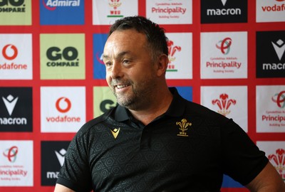 200525 - Wales Interim Head Coach Matt Sherratt during a Press Conference to announce Wales’ squad for their summer tour to Japan