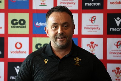 200525 - Wales Interim Head Coach Matt Sherratt during a Press Conference to announce Wales’ squad for their summer tour to Japan
