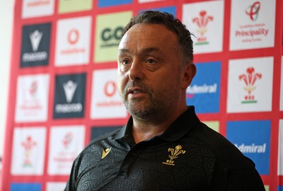 200525 - Wales Interim Head Coach Matt Sherratt during a Press Conference to announce Wales’ squad for their summer tour to Japan