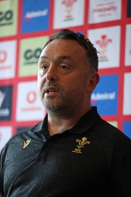 200525 - Wales Interim Head Coach Matt Sherratt during a Press Conference to announce Wales’ squad for their summer tour to Japan