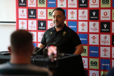 200525 - Wales Interim Head Coach Matt Sherratt during a Press Conference to announce Wales’ squad for their summer tour to Japan