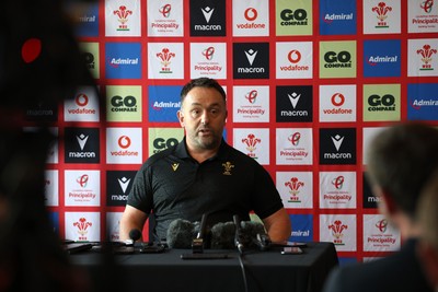 200525 - Wales Interim Head Coach Matt Sherratt during a Press Conference to announce Wales’ squad for their summer tour to Japan