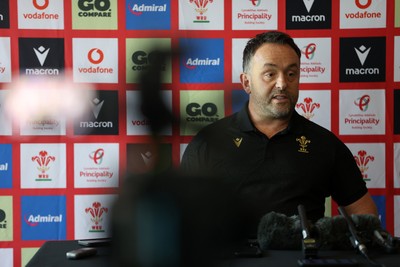 200525 - Wales Interim Head Coach Matt Sherratt during a Press Conference to announce Wales’ squad for their summer tour to Japan