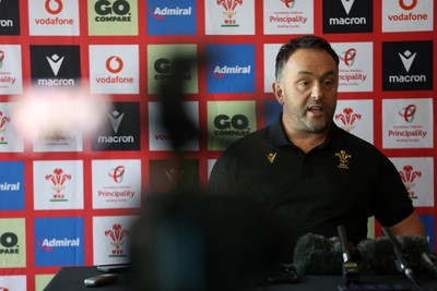 200525 - Wales Interim Head Coach Matt Sherratt during a Press Conference to announce Wales’ squad for their summer tour to Japan