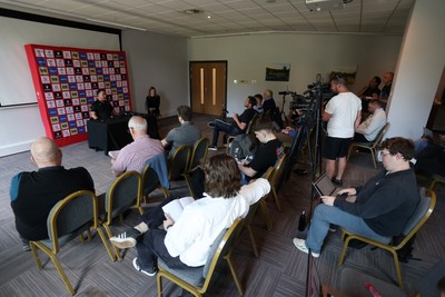 200525 - Wales Interim Head Coach Matt Sherratt during a Press Conference to announce Wales’ squad for their summer tour to Japan