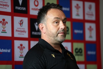 200525 - Wales Interim Head Coach Matt Sherratt during a Press Conference to announce Wales’ squad for their summer tour to Japan