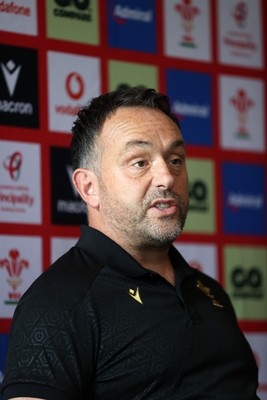 200525 - Wales Interim Head Coach Matt Sherratt during a Press Conference to announce Wales’ squad for their summer tour to Japan