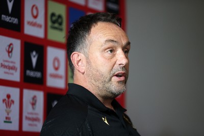 200525 - Wales Interim Head Coach Matt Sherratt during a Press Conference to announce Wales’ squad for their summer tour to Japan