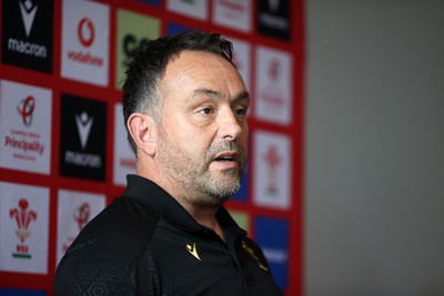 200525 - Wales Interim Head Coach Matt Sherratt during a Press Conference to announce Wales’ squad for their summer tour to Japan