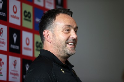 200525 - Wales Interim Head Coach Matt Sherratt during a Press Conference to announce Wales’ squad for their summer tour to Japan