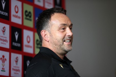 200525 - Wales Interim Head Coach Matt Sherratt during a Press Conference to announce Wales’ squad for their summer tour to Japan