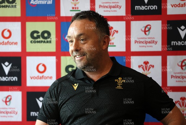 200525 - Wales Interim Head Coach Matt Sherratt during a Press Conference to announce Wales’ squad for their summer tour to Japan