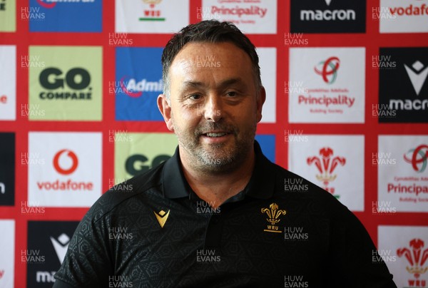 200525 - Wales Interim Head Coach Matt Sherratt during a Press Conference to announce Wales’ squad for their summer tour to Japan