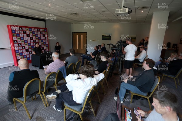 200525 - Wales Interim Head Coach Matt Sherratt during a Press Conference to announce Wales’ squad for their summer tour to Japan