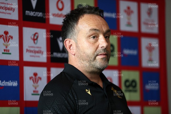 200525 - Wales Interim Head Coach Matt Sherratt during a Press Conference to announce Wales’ squad for their summer tour to Japan
